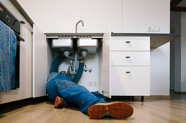 Professional Drain Cleaning technician working in Blair, NE